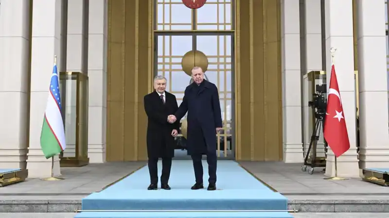 Özbekistan Cumhurbaşkanı Mirziyoyev Ankara’da: Türk Dünyası İçin Tarihi Buluşma