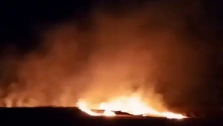 Tekirdağ’da 20 Dekar Buğday Tarlası Yanarak Kül Oldu: Çiftçiler Perişan