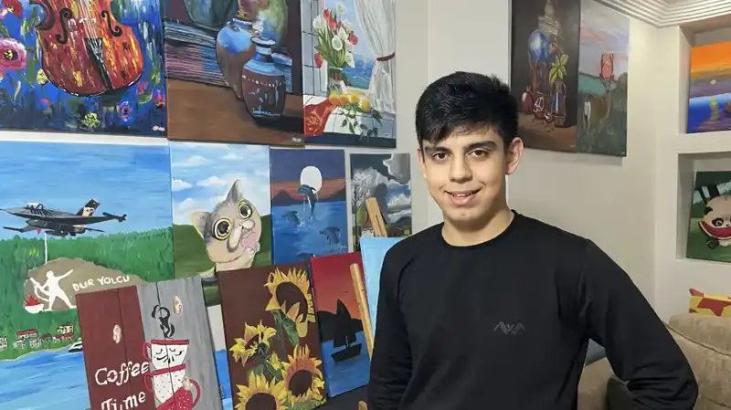 Otizmli Çocuk Ressam Okan’ın Engelsiz Yaratıcılık Serüveni