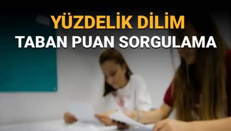 LGS 2025 Taban Puanları Açıklandı: Yüzdelik Dilimle Tercih Nasıl Yapılır?