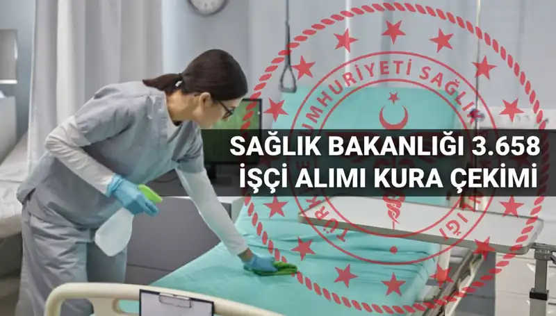 Sağlık Bakanlığı’ndan 2025 İçin 3.658 Yeni İşçi Alımı Kura Takvimi Açıklandı