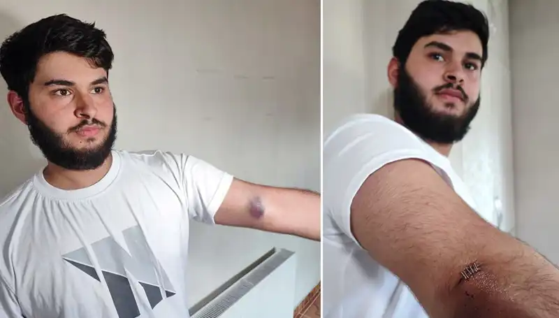 Bahçeye Kaçan Futbol Topu, Mahallede Eğlenceli Kaos Yarattı