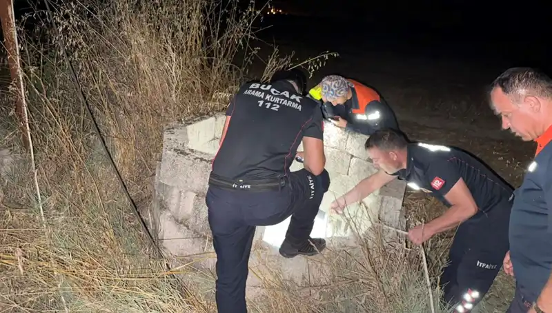 Burdur'da Kuyuya Düşen Kedi, İtfaiyenin Kahramanlığı ile Kurtarıldı