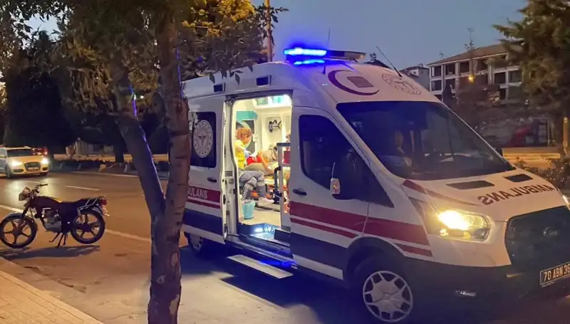 Motosiklet Faciası: Otomobilin Çarptığı Araç 70 Metre Sürüklendi!