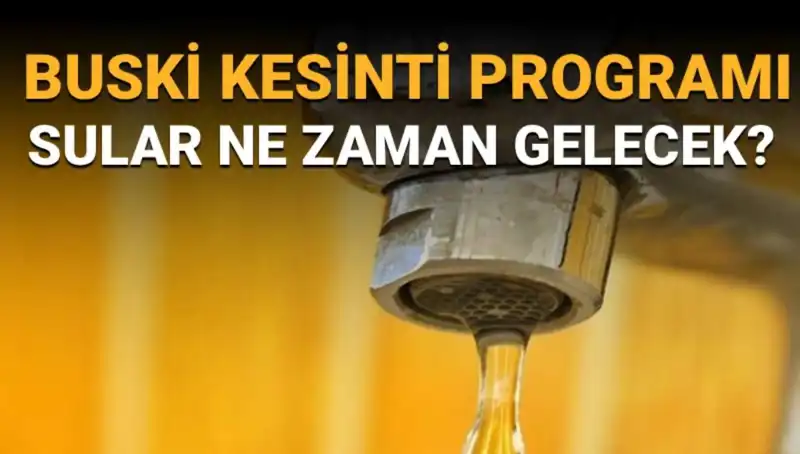 Bursa Nilüfer'deki Su Kesintileri Ne Zaman Bitecek? Aylık Program Açıklandı!