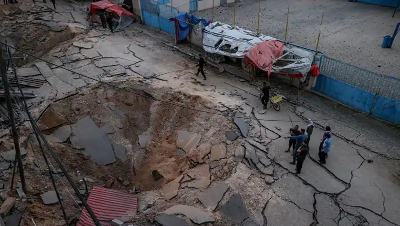 İsrail'in "Hamas Tüneli" İddiası Gerçeklikten Uzak: Su Tahliye Hendeği Ortaya Çıktı